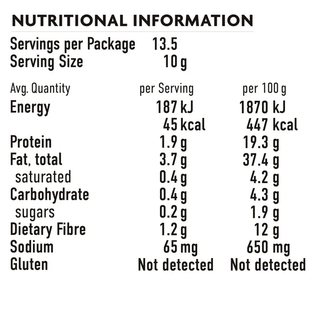 pimp my salad super seed nutritional info