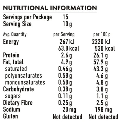 pimp my salad hemp parmesan plant based cheese nutritional info