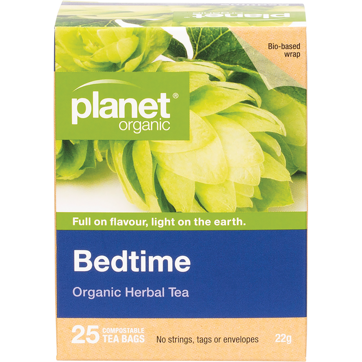 planet organic bedtime organic herbal tea bags 