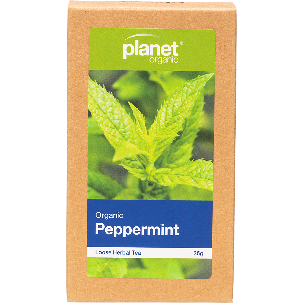 Peppermint Loose Leaf Tea 35g - Certified Organic