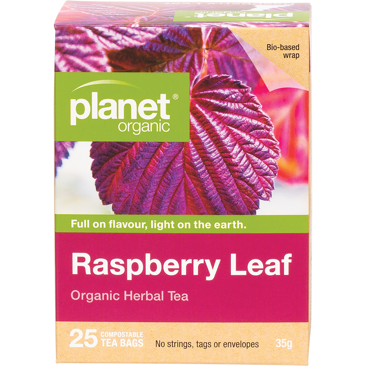 Organic Raspberry Leaf Teabags