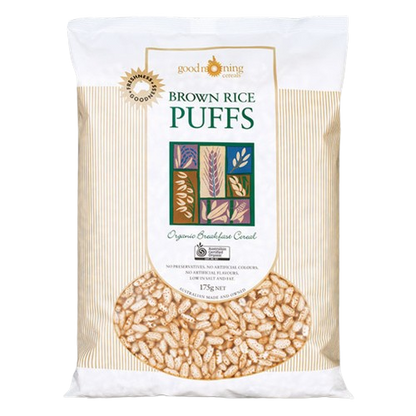 brown rice puffs, good morning cereals