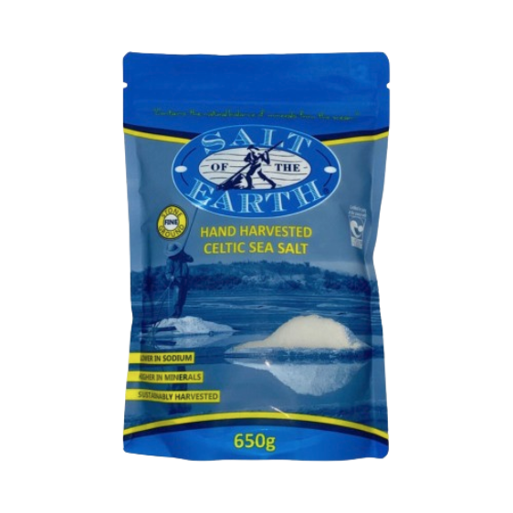 Hand Harvested Celtic Sea Salt Coarse 650g