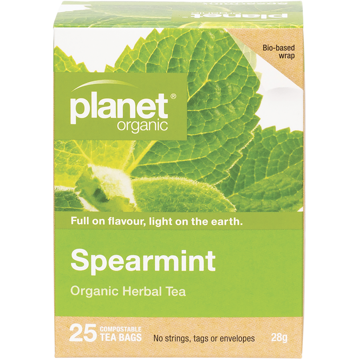 planet organic spearmint organic herbal tea