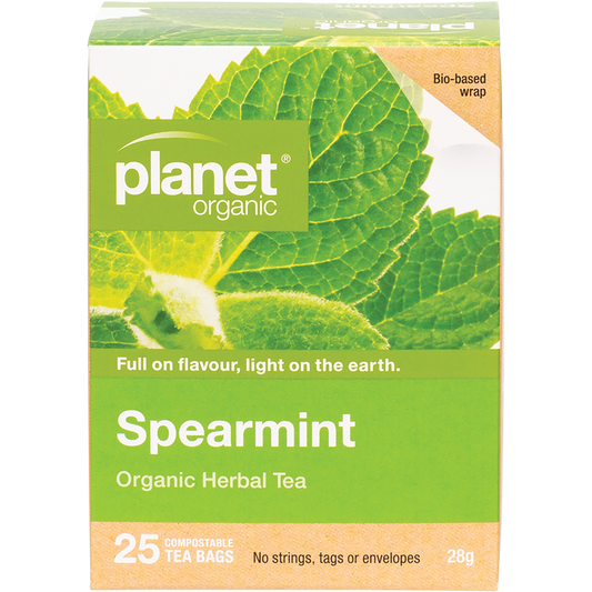 planet organic spearmint tea