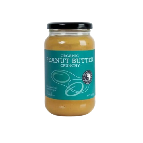 Organic Crunchy Peanut Butter 375g