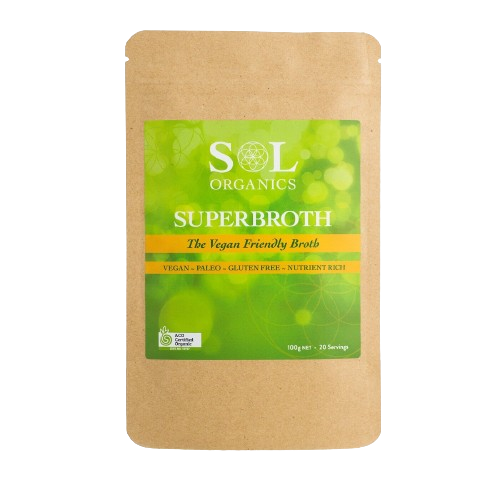 sol organics superbroth, vegan broth