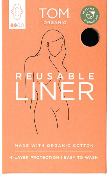 tom organic reusable organic liner