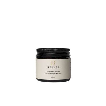 Jar of tre lune comfrey salve 