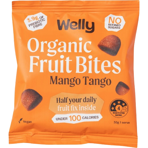 livewelly, welly organic fruit bites, welly mango tango fruit bites