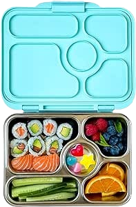 stainless steel lunchbox, bento lunch box, stainless steel, yumbox, presto