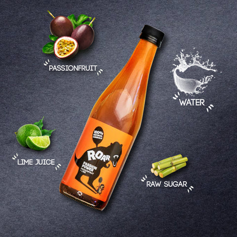 roar living, natural cordial, roar cordial, natural cordial, passion power, additive free
