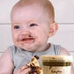 baby eating everyorganics babymite on toast