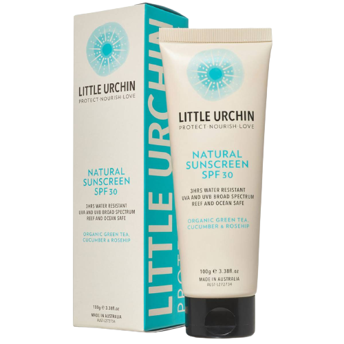 little urchin, natural sunscreen, additive free sunscreen, low tox sunscreen