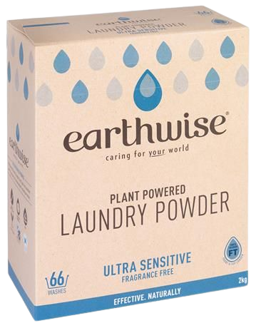 earthwise, laundry powder, low tox cleaning, low tox laundry, washing powder, natural laundry, 2kg