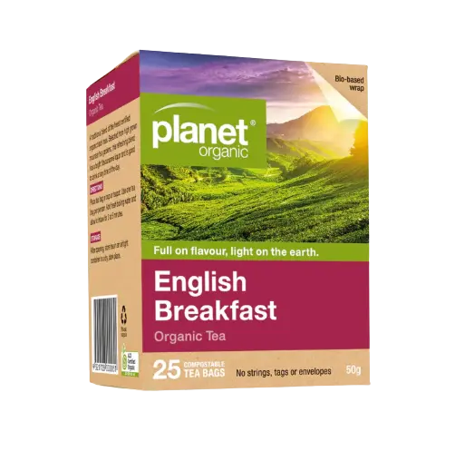 Organic English Breakfast Tea PLANET ORGANIC