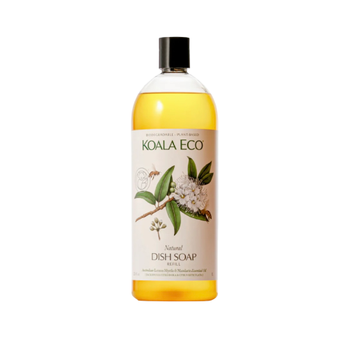 koala eco natural dish soap refill lemon myrtle and mandarin 