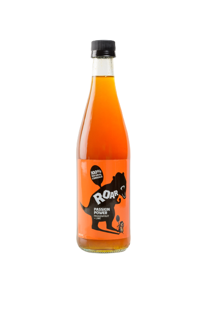 roar living, natural cordial, roar cordial, natural cordial, passion power, front, additive free